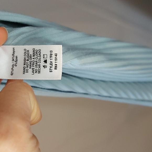 Double Zero Ribbed Maxi Dress w/ Slits - Picture 7 of 7